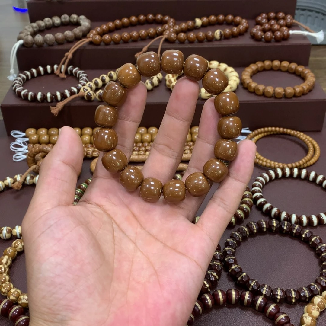 程***生手串紫金鼠7.5直切108差价