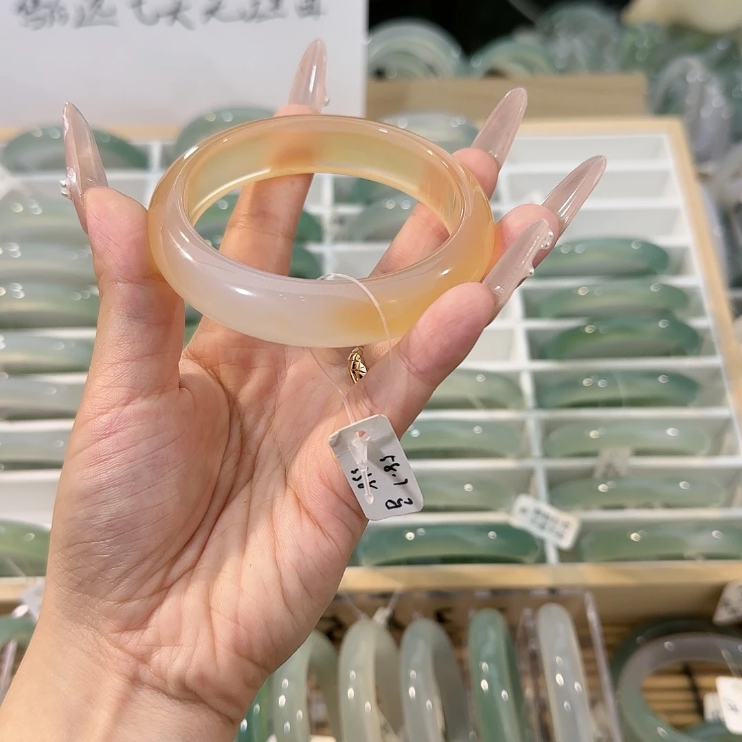 手镯玛瑙/玉髓未镶嵌圈口58.7