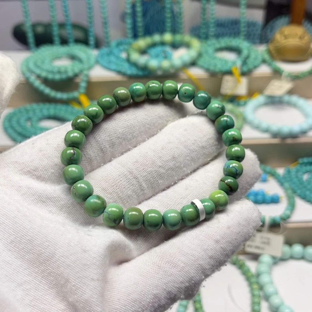 绿松石未镶嵌手链