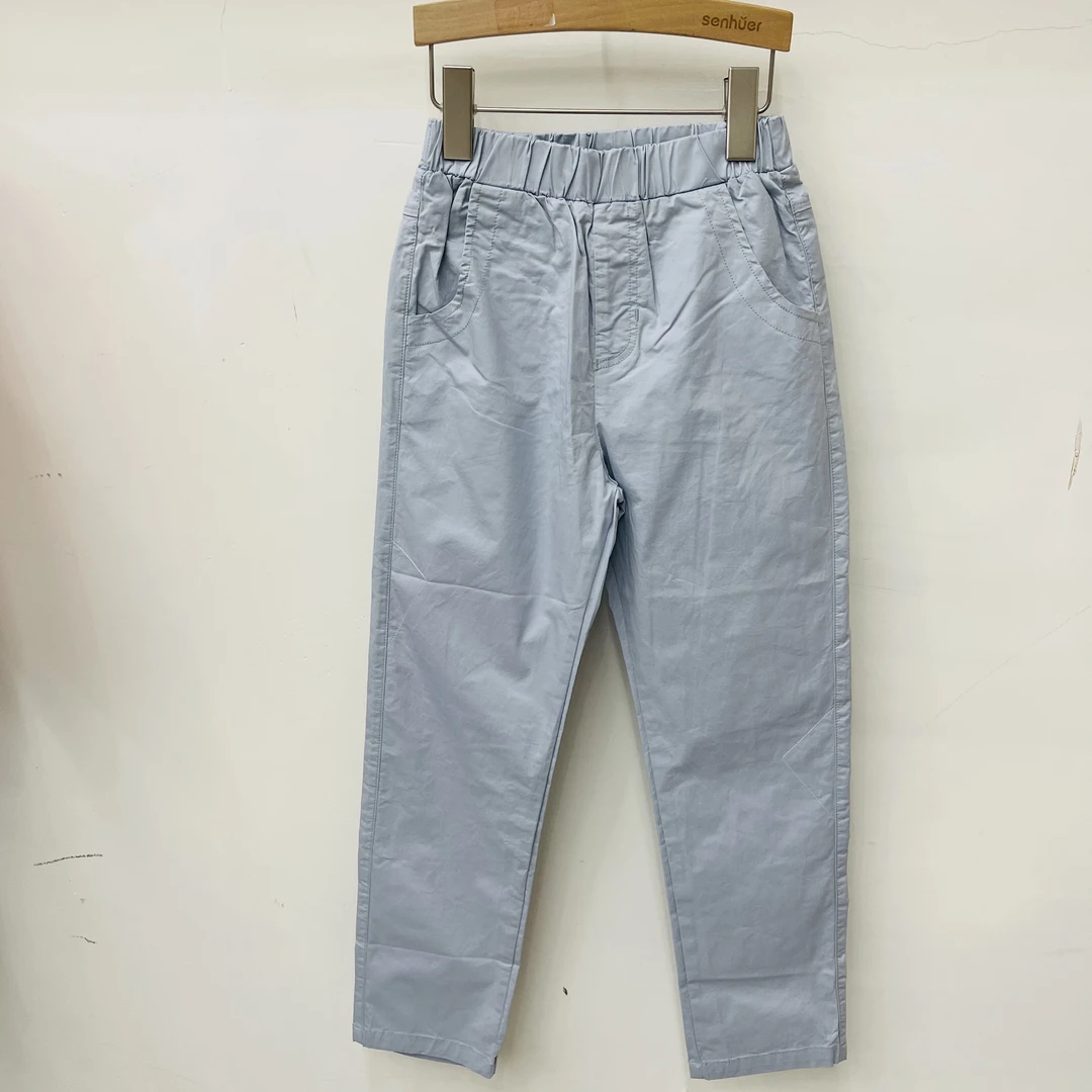 实体品牌童装大童精梳棉梭织长裤2112020203