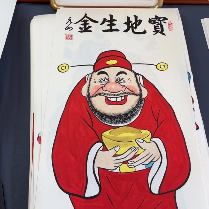 国画禅意画纯手画作品