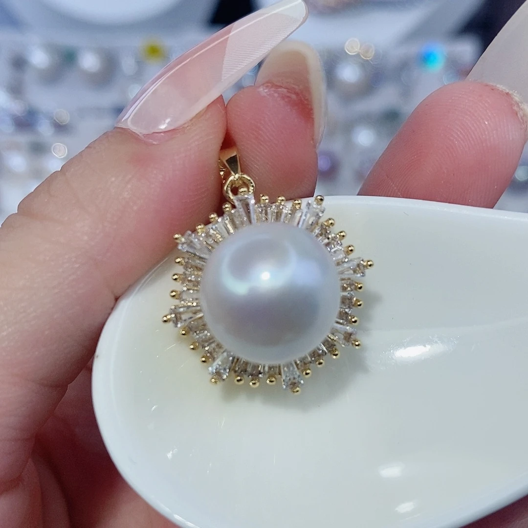 淡水珍珠颈饰合金
