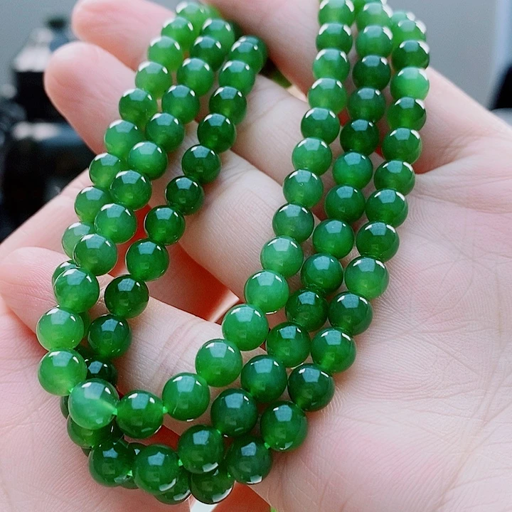 和田玉（碧玉）未镶嵌颈饰