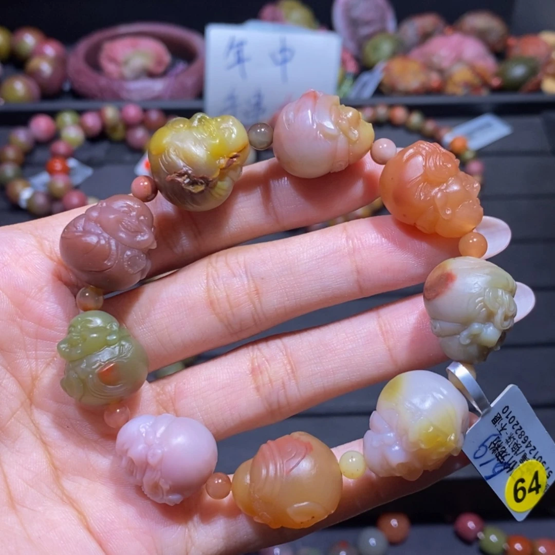 【闪购商品】玛瑙/玉髓手串未镶嵌盐源玛瑙