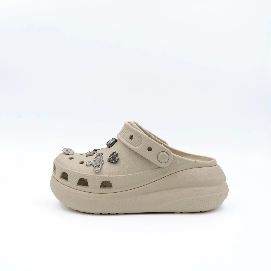 【希希】新款泡芙洞洞鞋舒适柔软居家外穿不臭脚2025夏季洞洞拖