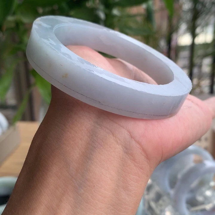 未镶嵌手镯定制翡翠57