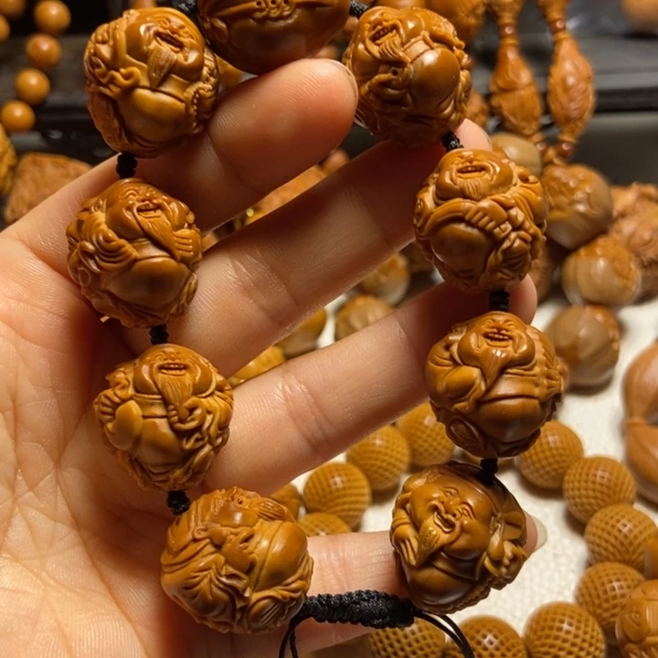 【闪购商品】橄榄核手串/手链算盘财神2.1左右