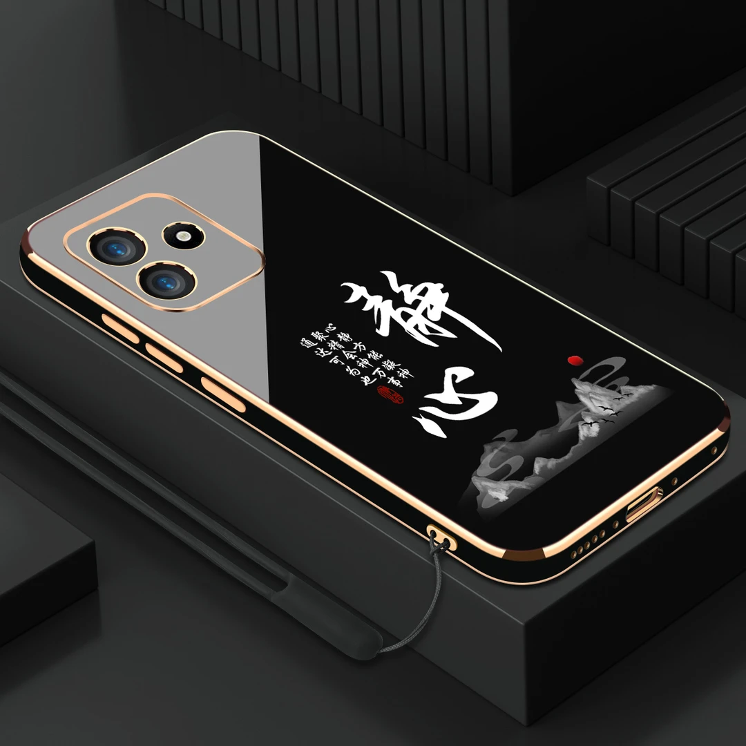 电镀静心适用红米note14新款轻奢手机壳全包防摔硅胶软壳【送挂绳】