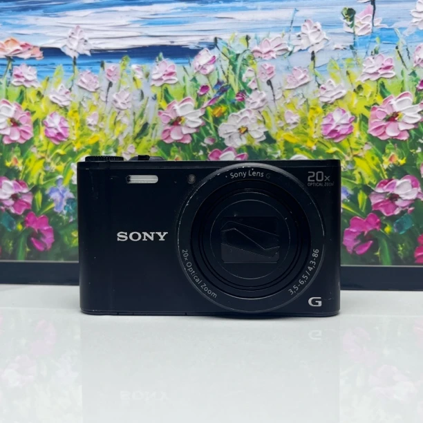 95新 Sony/索尼 WX350 1820w/20x Wi-Fi配件齐No退换