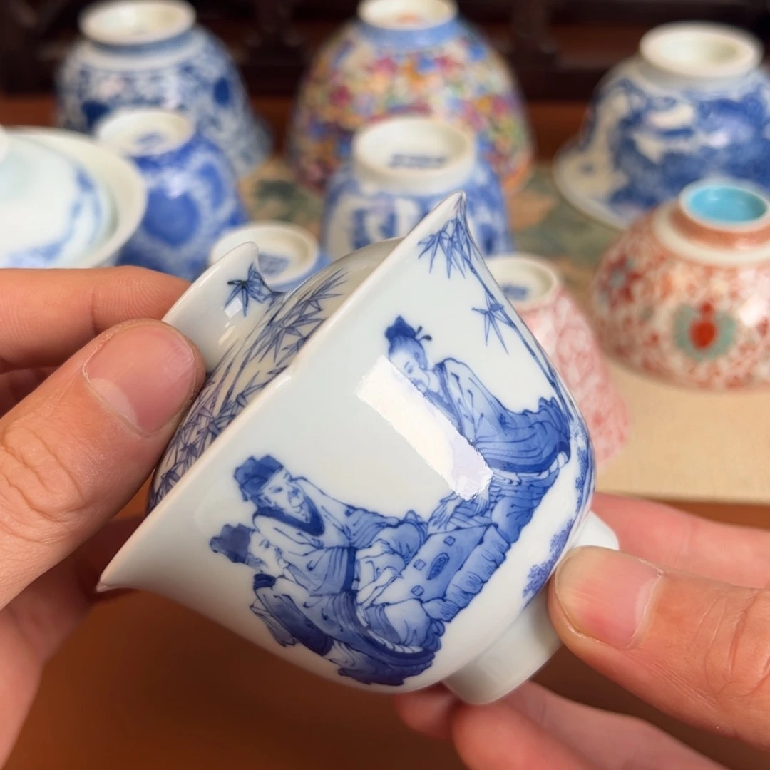 瓷片小*景德镇瓷器手工手绘