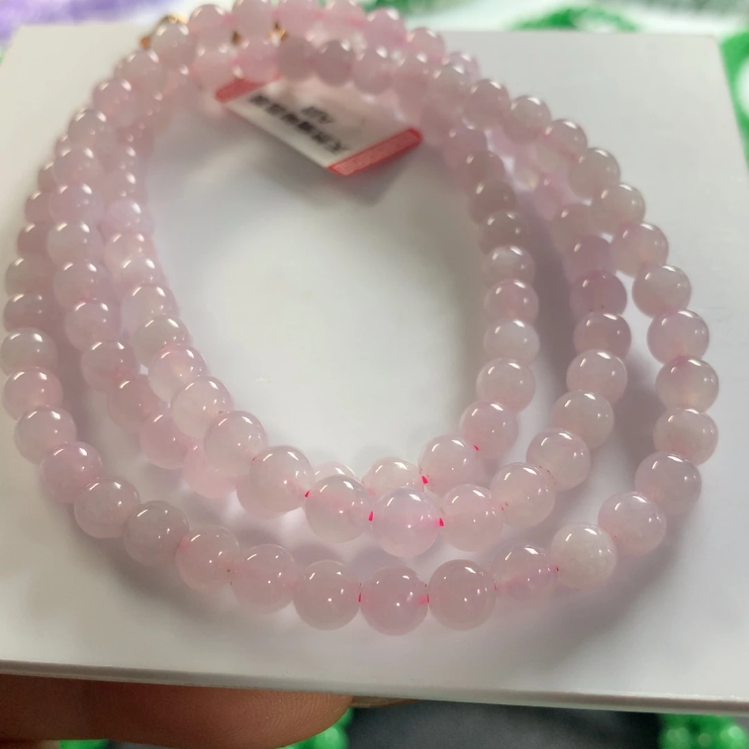 翡翠未镶嵌颈饰项链