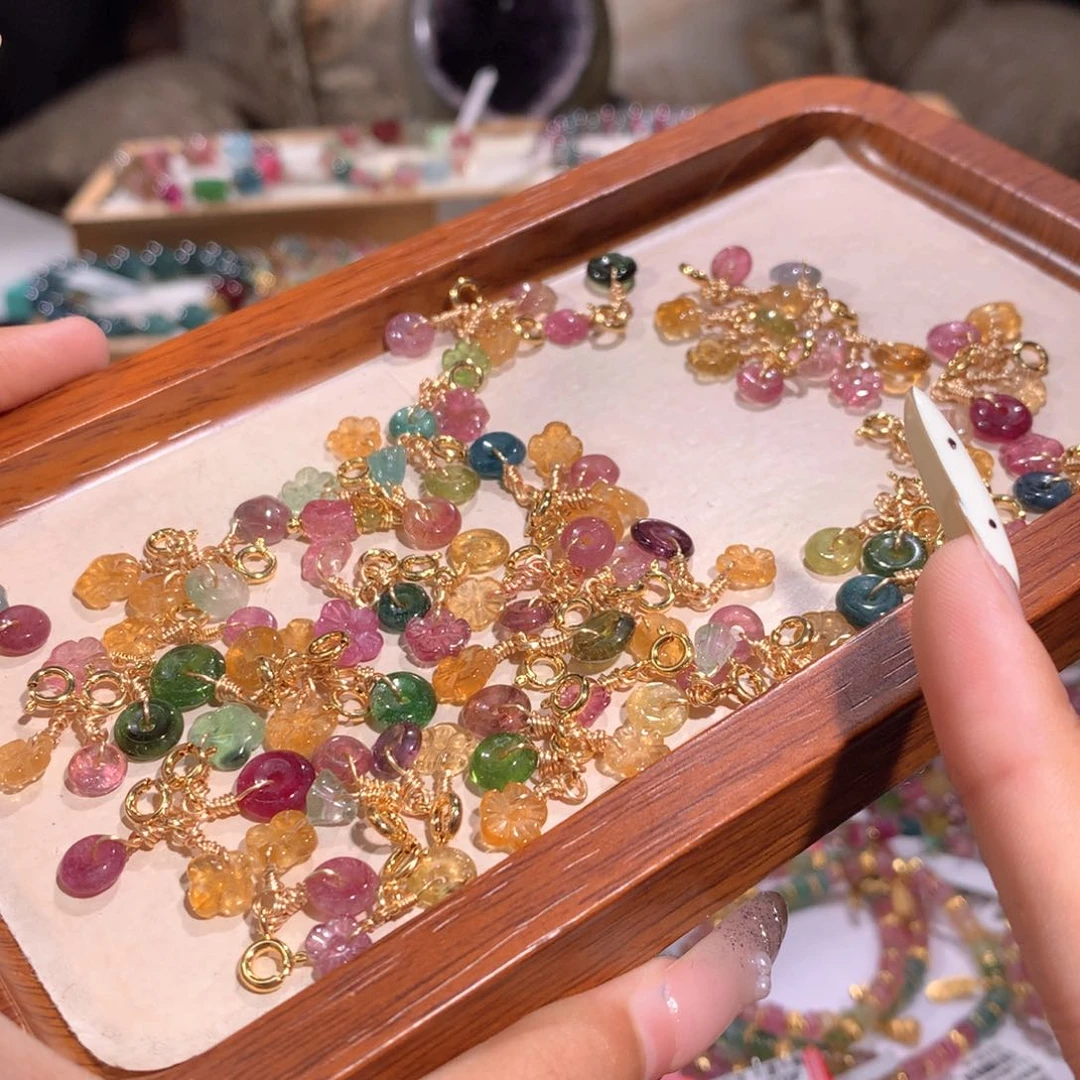 未镶嵌多样性发货其一碧玺