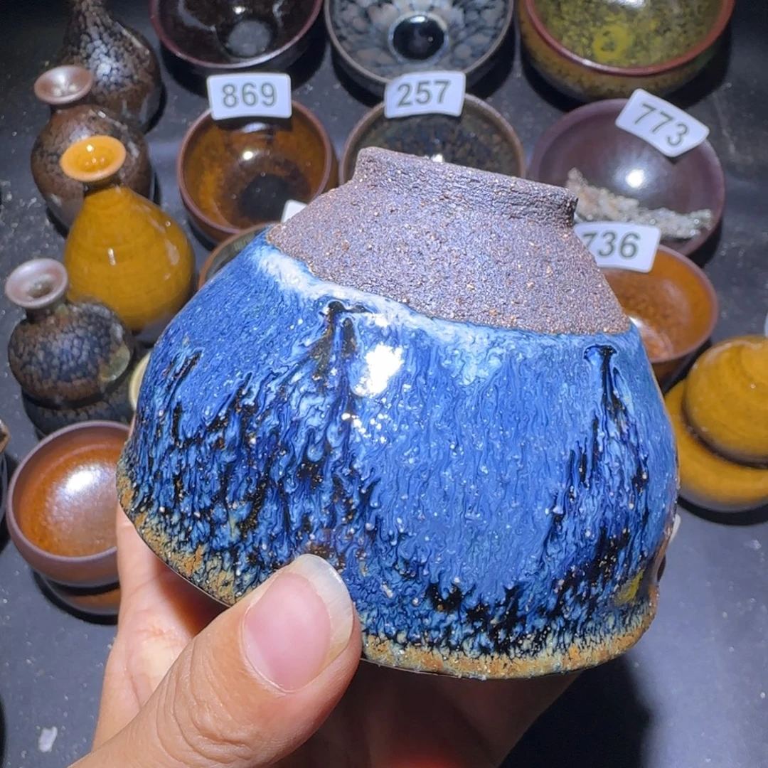 茶盏福建盏茶器束口粗胎