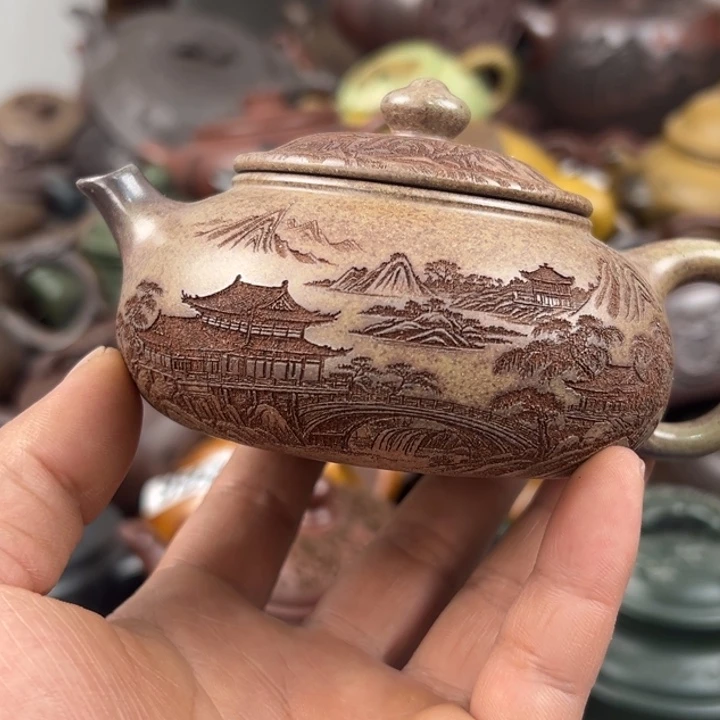 茶壶紫砂紫砂壶微瑕