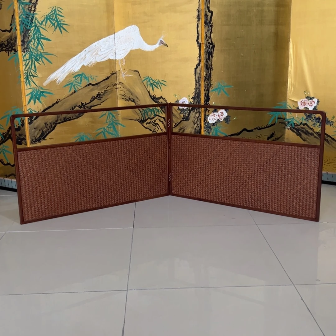 绘画屏风框画茶空间设计