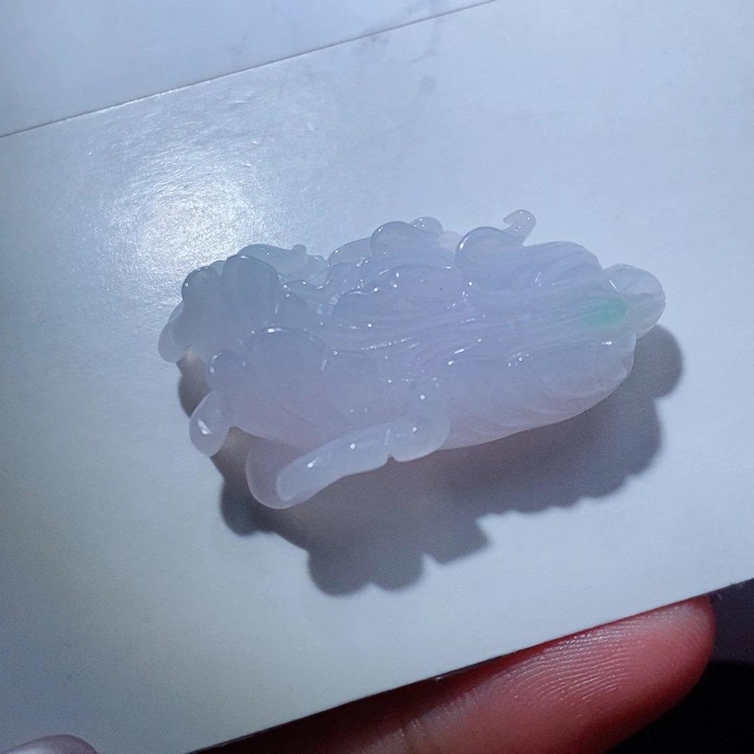 淇***文定制翡翠未镶嵌翡翠