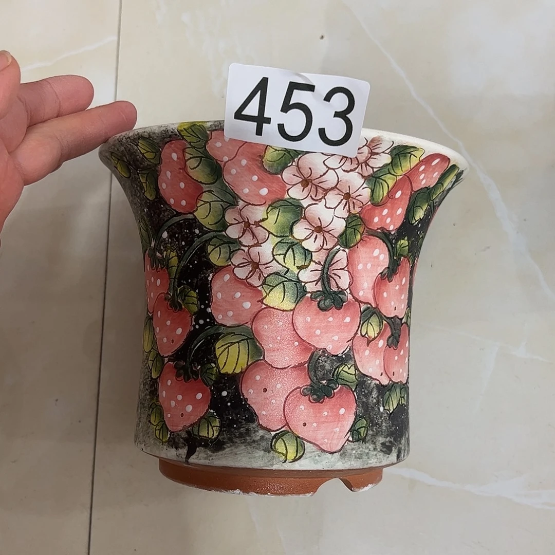 时***）景德镇炫彩手绘口16.5