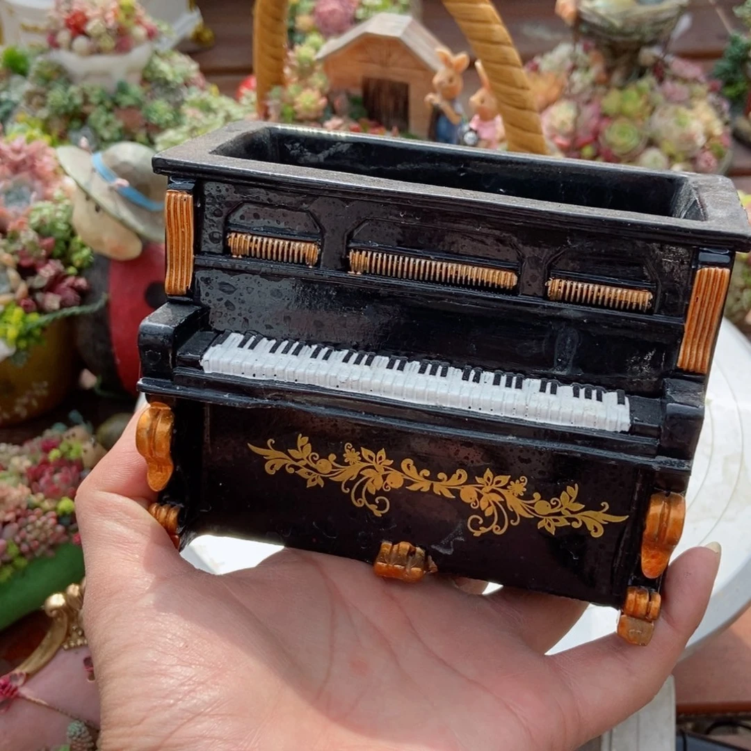 钢琴花盆一个只是盆