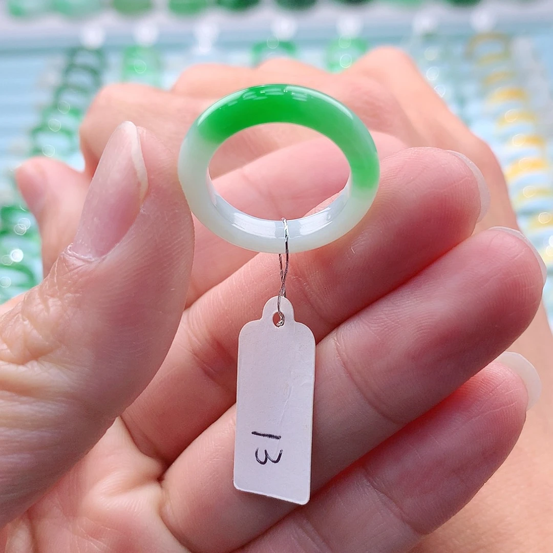 未镶嵌戒指翡翠喵****啾A货缅甸翡翠