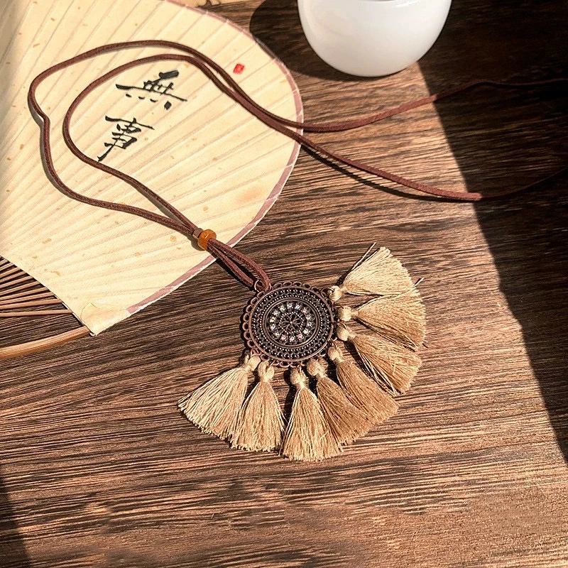 非金属皮质项链 DA·Tender-“波西米亚项链”