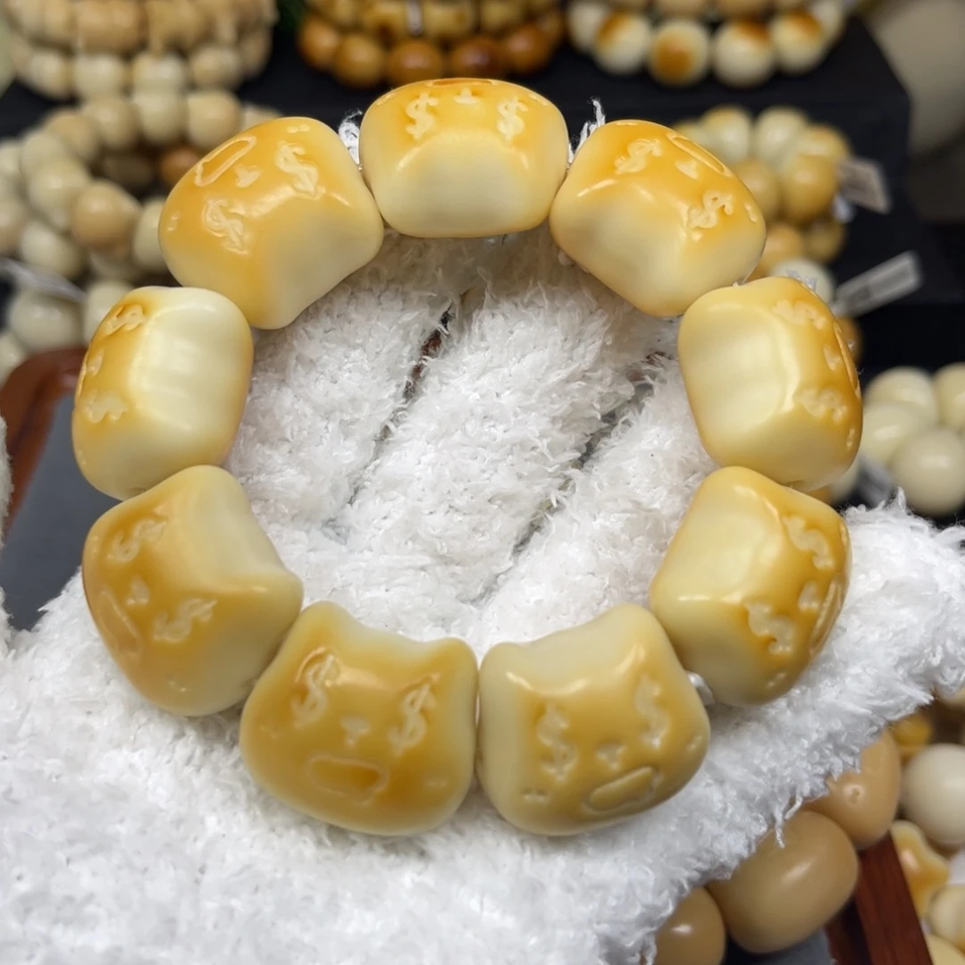 白玉菩提手串6.30.2美金猫