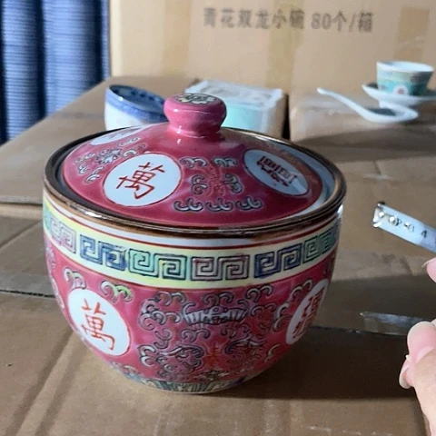 陶摆件景德镇高温陶瓷