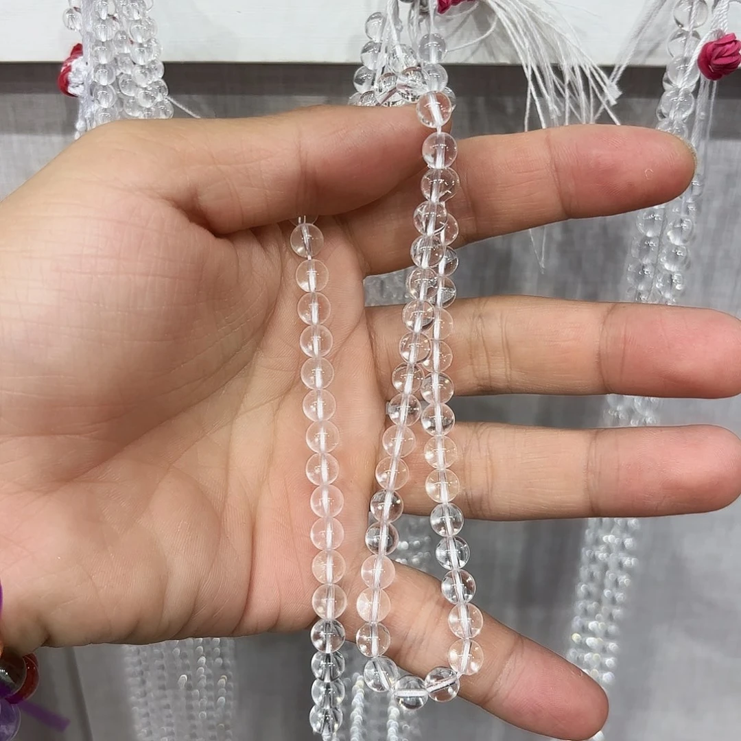 水晶手链未镶嵌卡6半成品