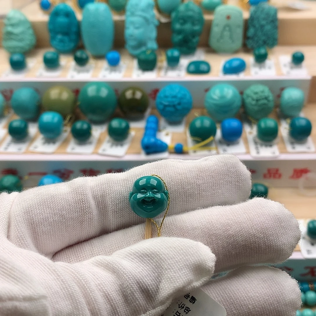 绿松石未镶嵌配饰