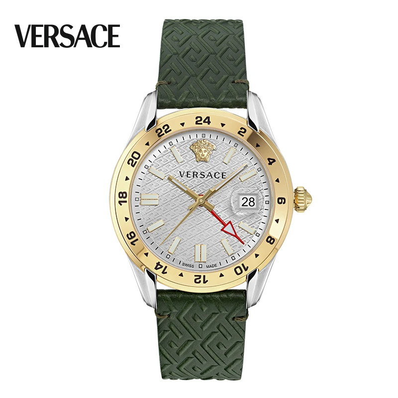 【Versace】范思哲手表瑞士原装石英运动个性送男友腕表VE7C00223