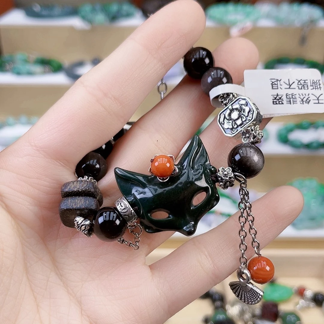 翡翠未镶嵌手链手链