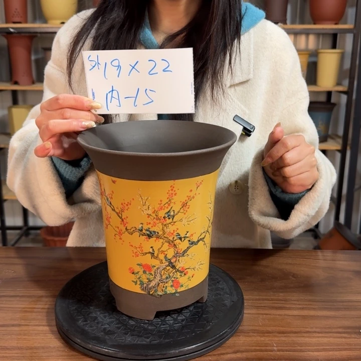紫砂花盆紫砂花盆精品花盆