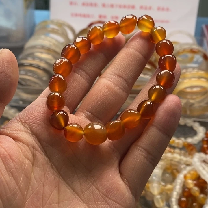 紫****玛瑙/玉髓戒指未镶嵌