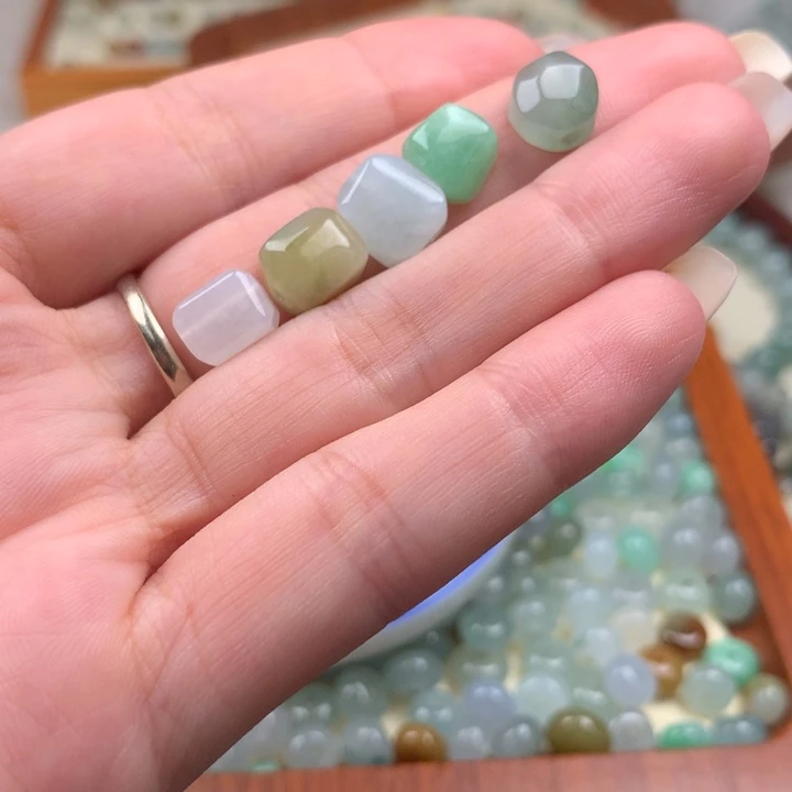 翡翠散珠馨**怡随型一手5个