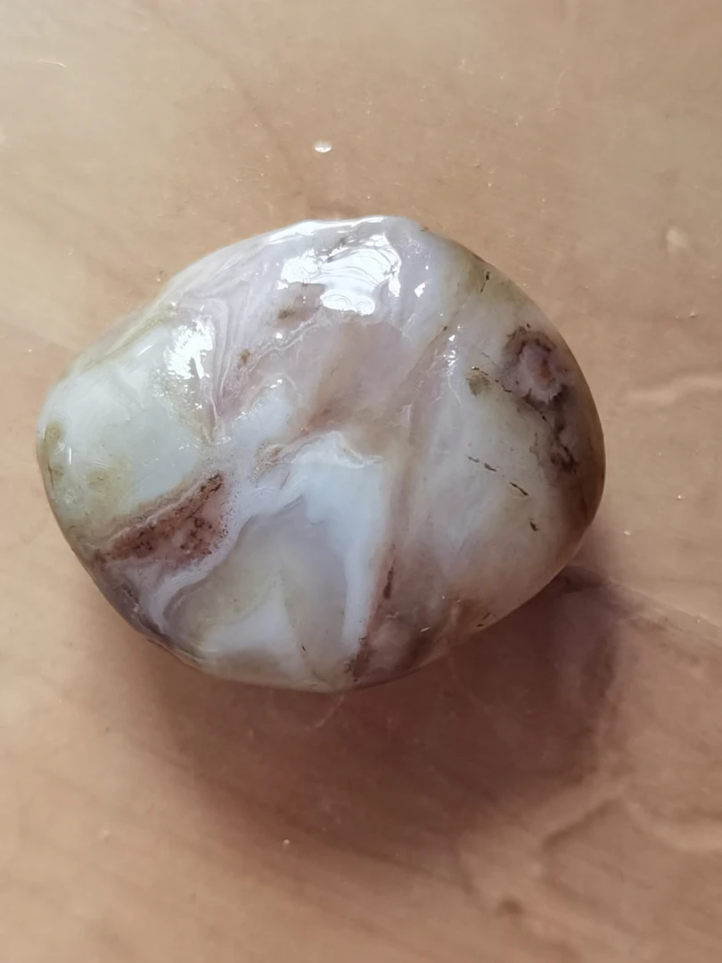 南京雨花石原石橱窗