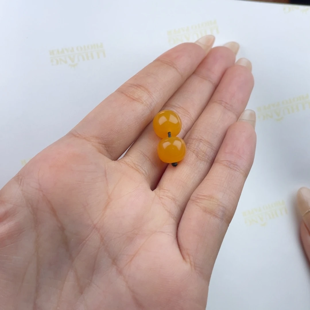 C***D石英质玉（缅黄）未镶嵌颈饰
