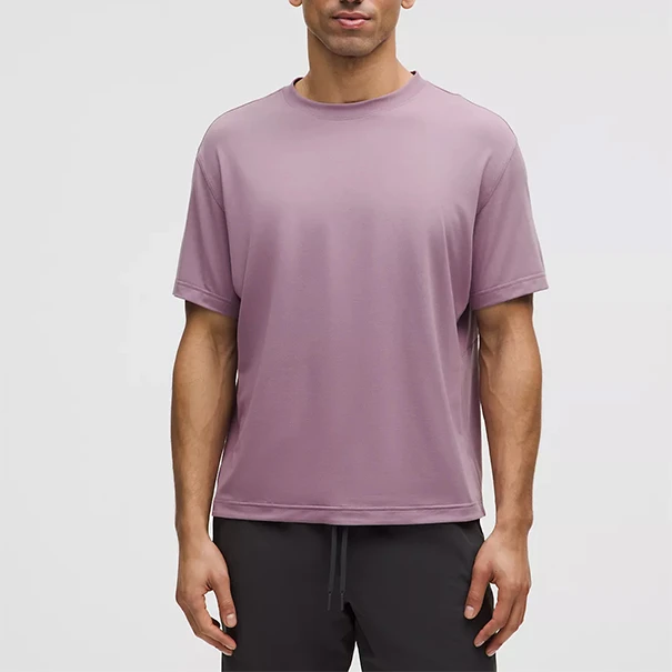lululemon/露露乐蒙男款EasySet速干训练短袖T恤LM3FKLS-LVLX