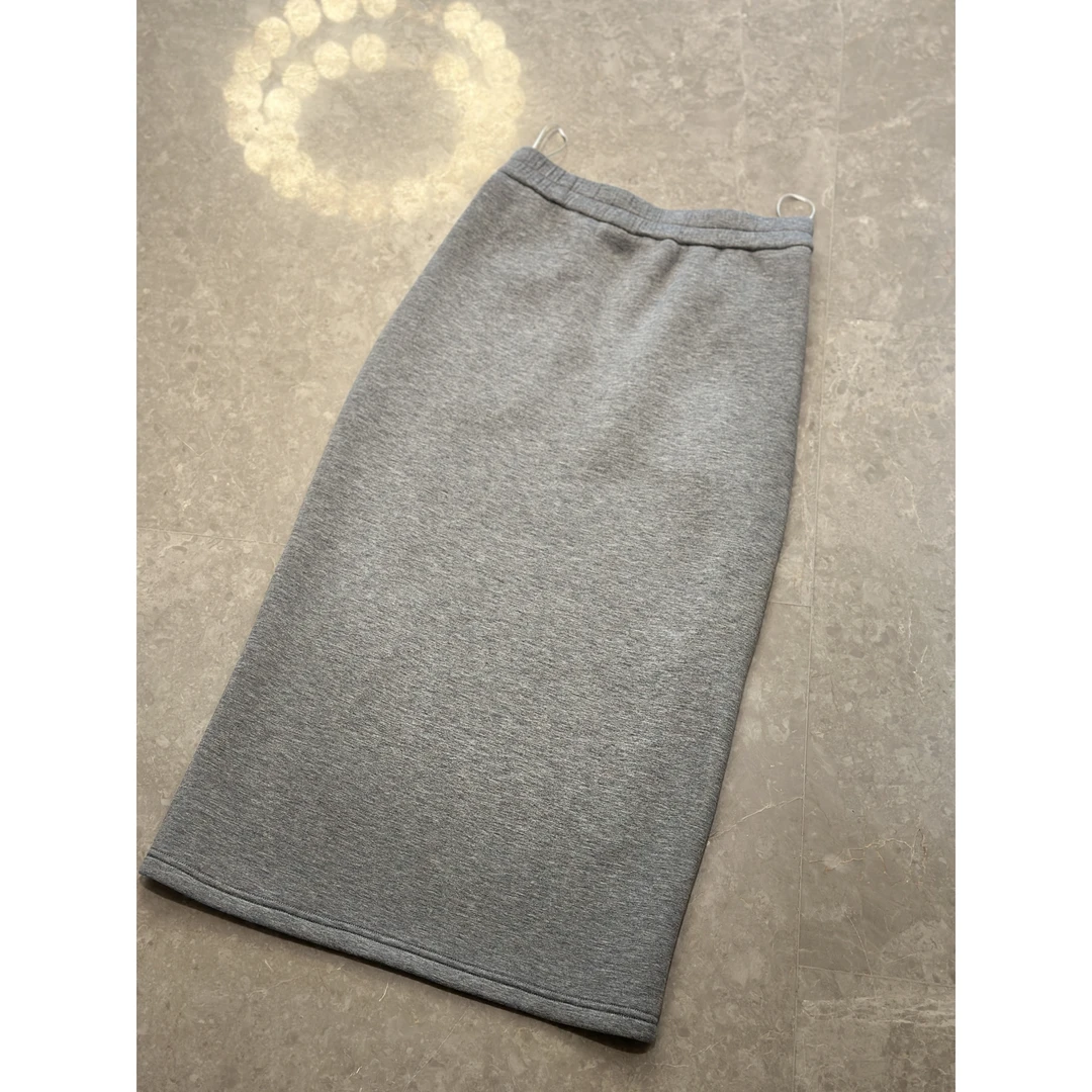 【雅乔定制】花灰开衩针织半裙DYTH-23093072
