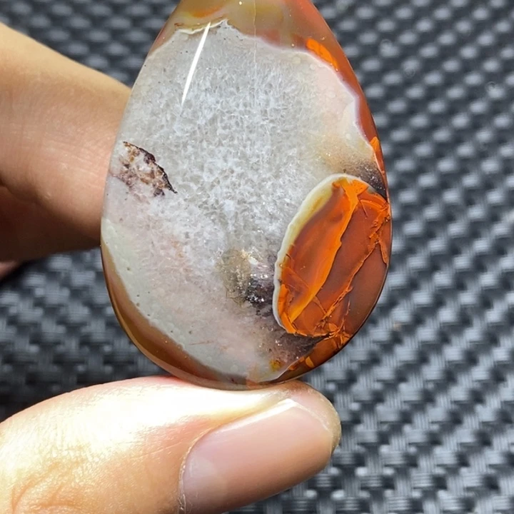 玛瑙/玉髓颈饰未镶嵌老**o