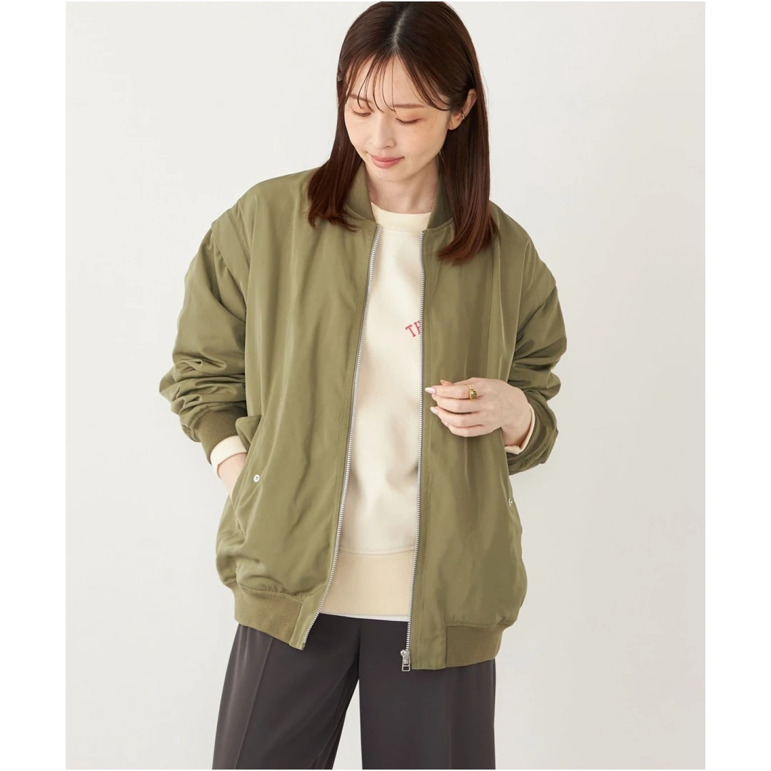 【Montendre】春夏新款 S 休闲宽松时尚落肩袖子拆卸两穿上衣外套