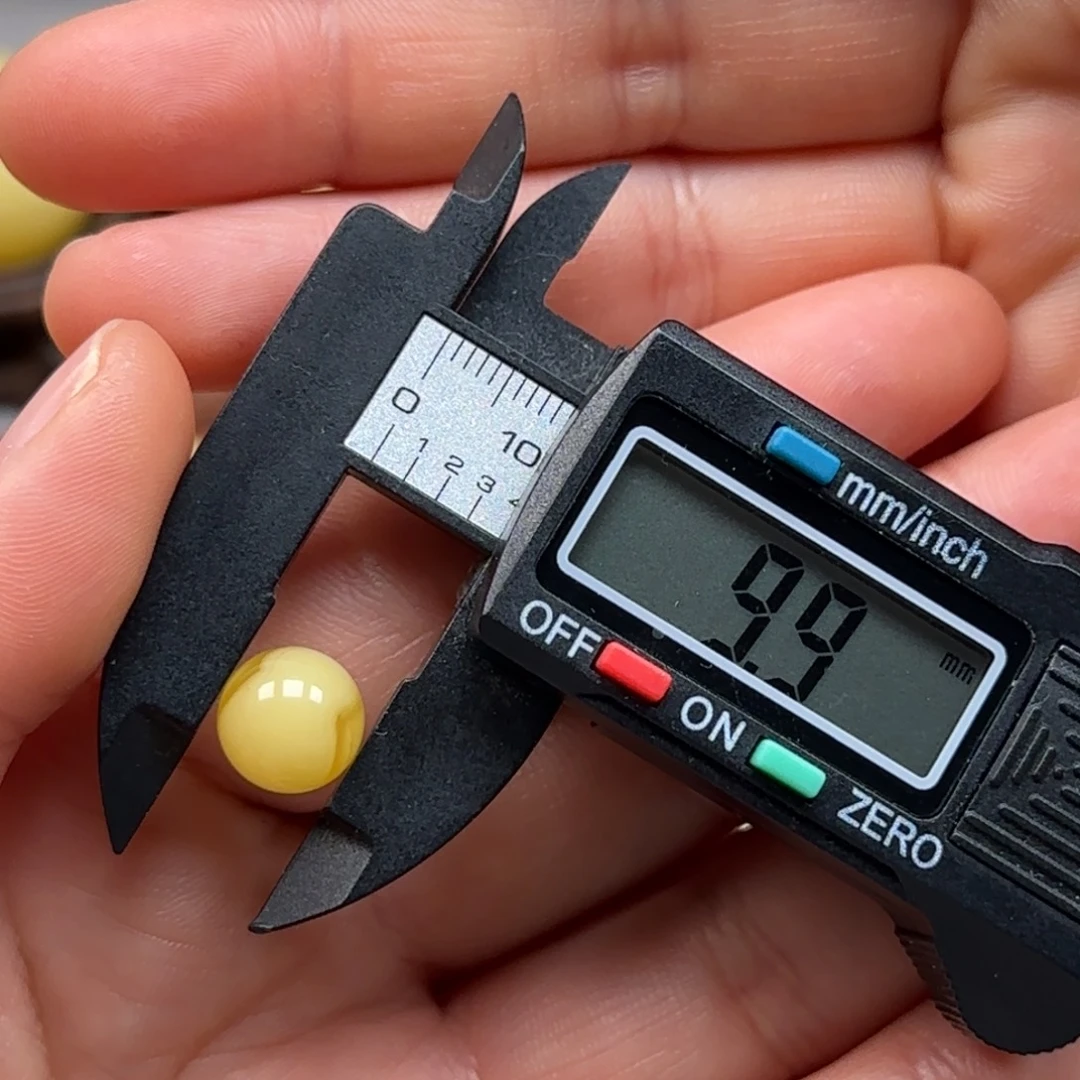 琥珀未镶嵌裸石蜜蜡单珠