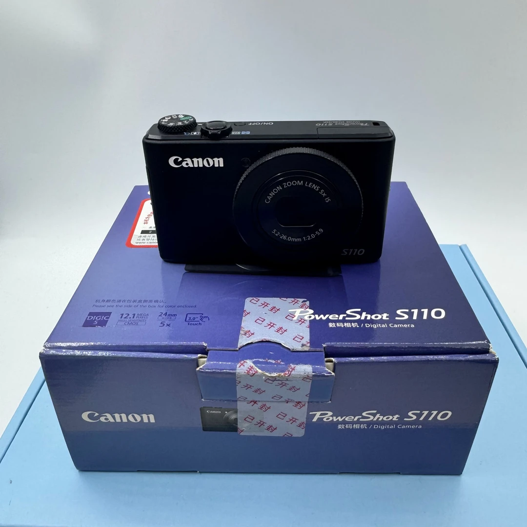 准新品 Canon/佳能 s110 1210万像素5倍变焦 无质量问题不退换