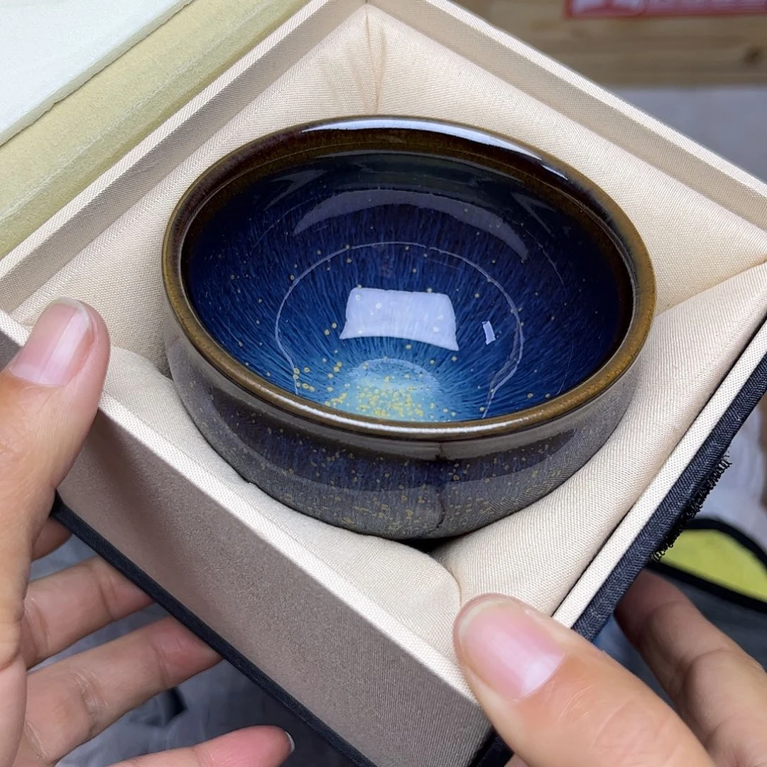 茶盏陶瓷烫发建盏