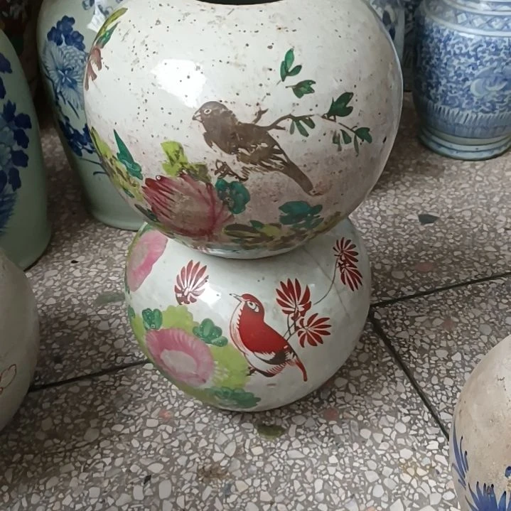 摆件粉彩陶瓷摆件青花陶瓷摆件青花陶瓷