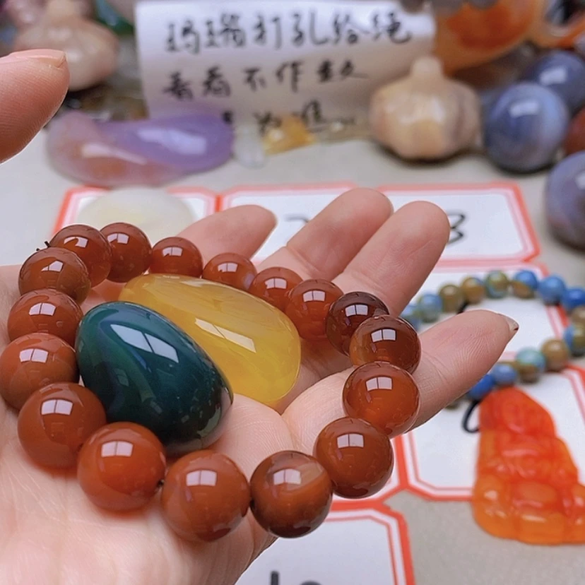 【闪购商品】未镶嵌玛瑙/玉髓珠宝半成品小*妖