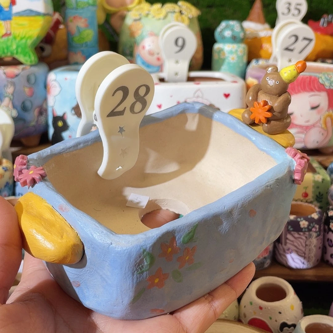 红陶28……手工手绘