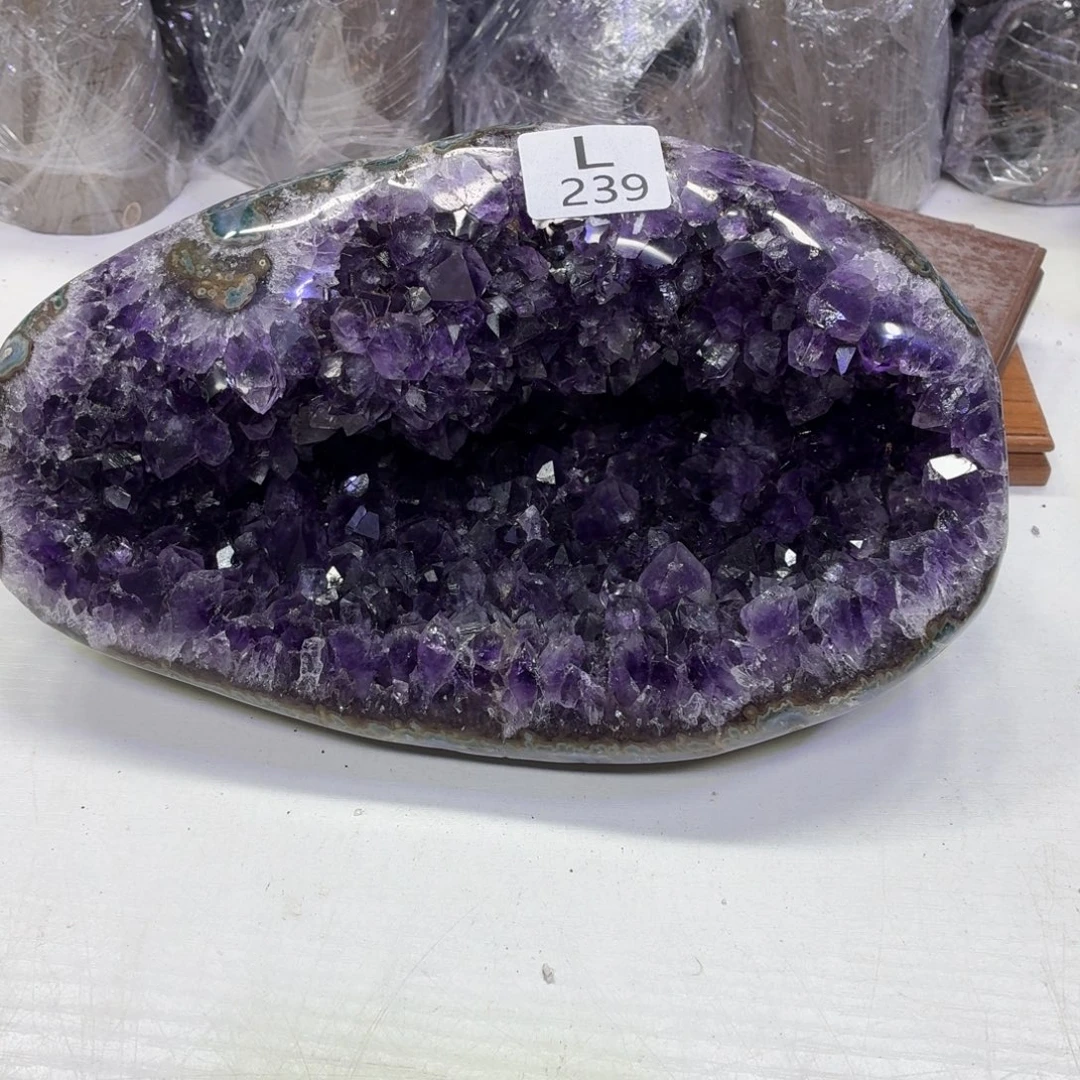 摆件水晶未镶嵌天然紫水晶