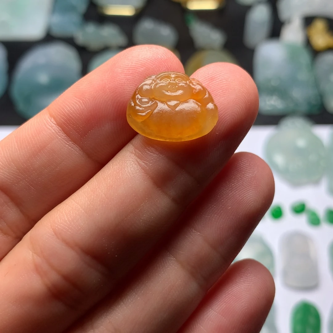 定制翡翠未镶嵌财爷