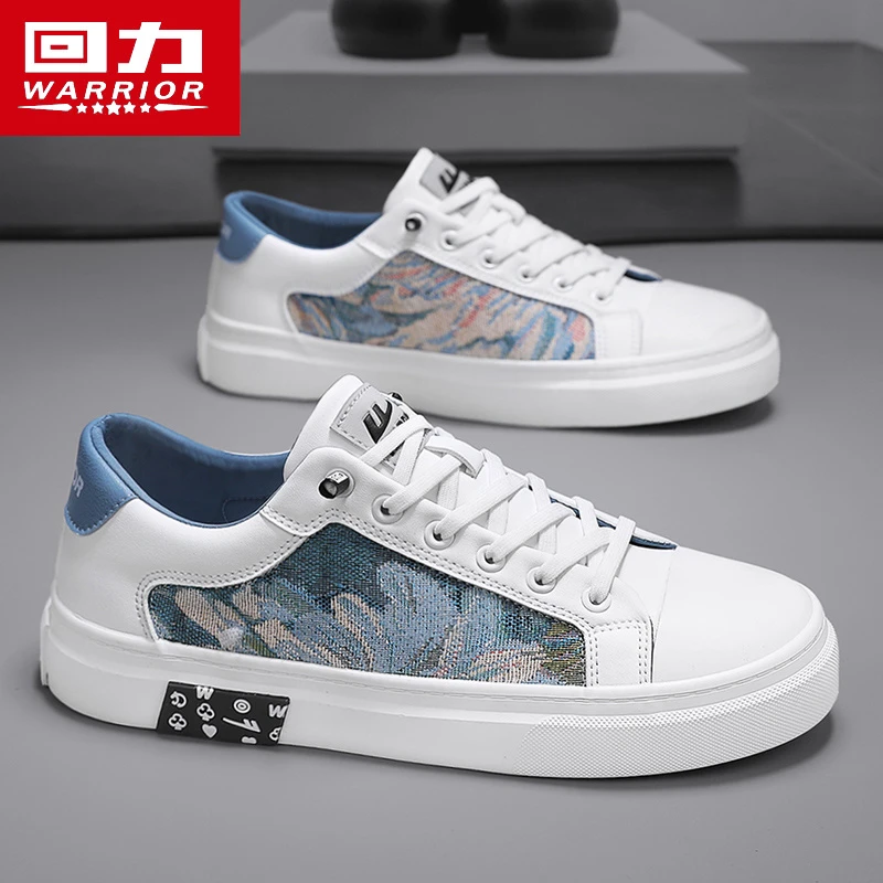 回力男鞋2025年夏季新款国潮刺绣懒人一脚蹬潮鞋男士休闲百搭板鞋