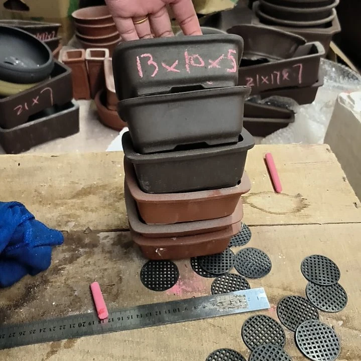 紫砂花盆紫砂微瑕