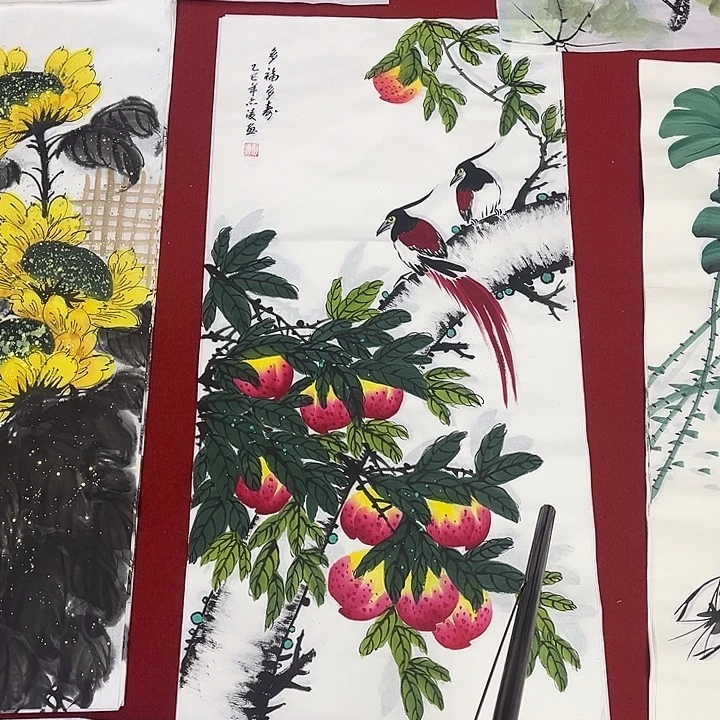 国画一二三一二三四六